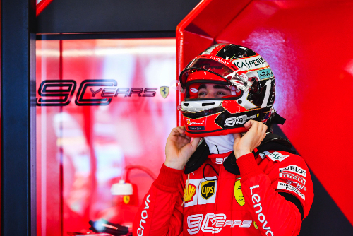 Leclerc knows not to go skydiving