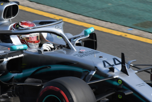 Hamilton bored behind Bottas in Melbourne