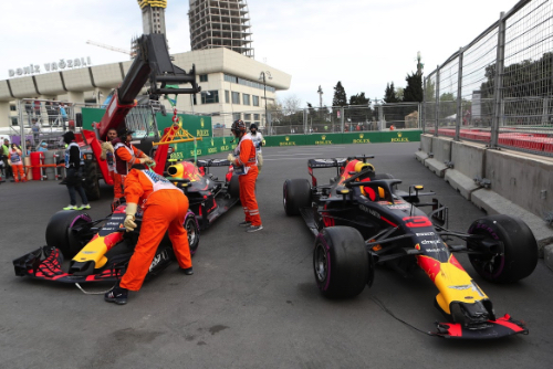 Verstappen admits too eager in Baku