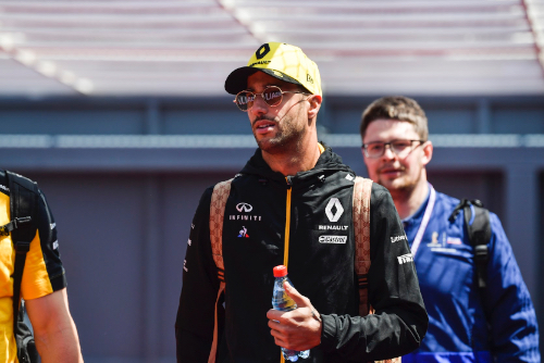No sim racing for Ricciardo