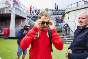 Vettel comments on Ferrari future