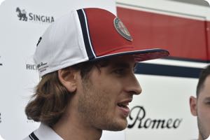 Brazil crash a shame for Ferrari says Giovinazzi