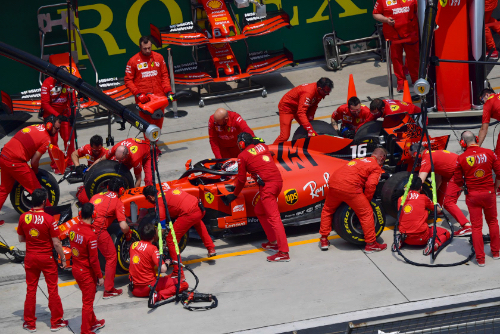 Ferrari may not be lagging behind