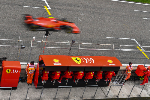 Ferrari working on rear wing fix