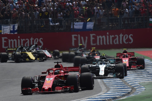 Mercedes big favourite for German GP says Vettel