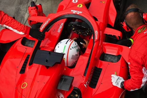 Ferrari may have completely different livery
