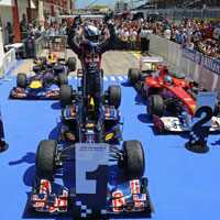 Race Notes - Vettel wins European GP from pole