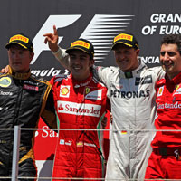 Race Notes - Alonso wins thrilling European GP in Spain