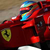 Alonso tops second test day in Valencia